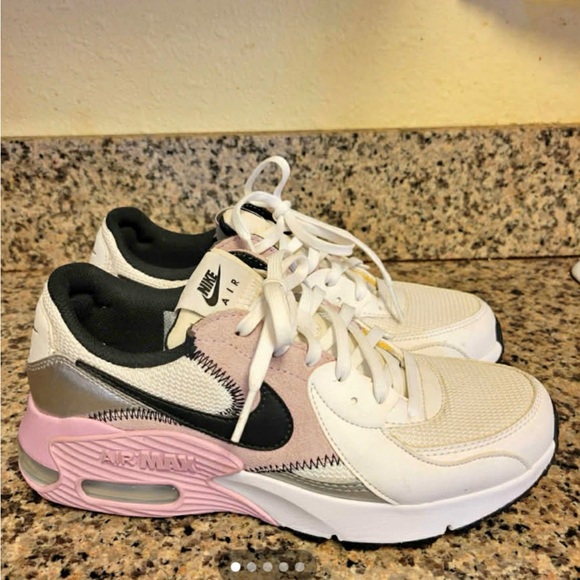 Nike Shoes - Nike Women’s Air Max Sneakers - White, Pink & Black